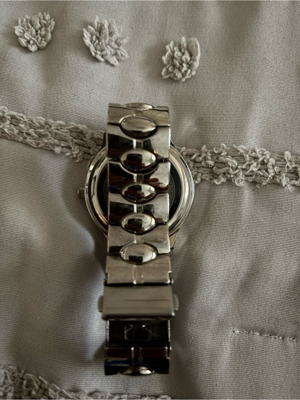Silver Stainless Steel Chronograph Bracelet Watch - Silver Tone - Picture 2 of 3
